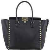 Valentino Rockstud Pagoda Tote Front