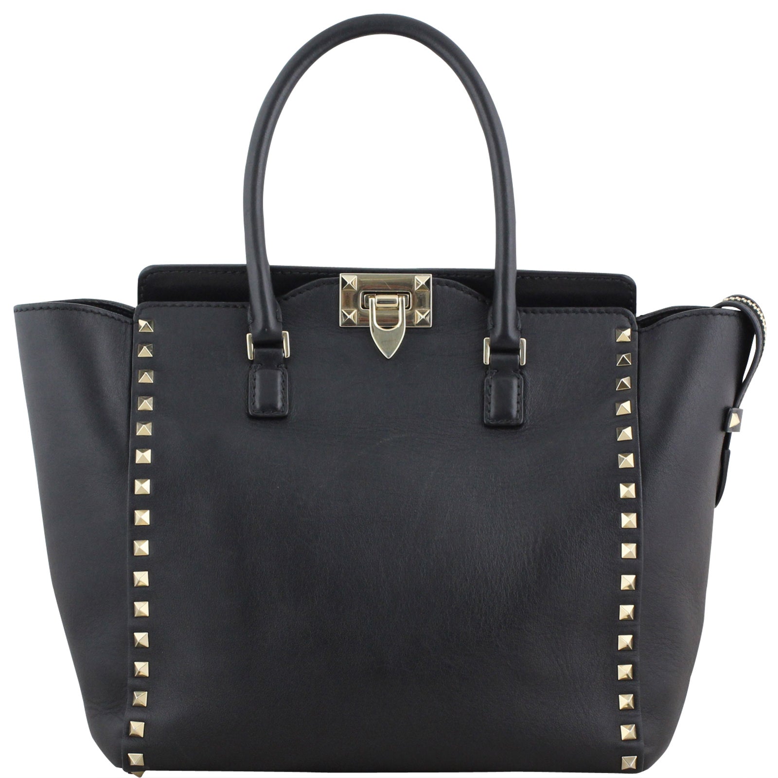 Valentino Rockstud Pagoda Tote Front