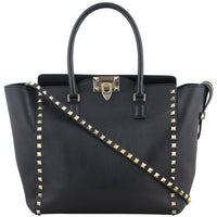 Valentino Rockstud Pagoda Tote Front Strap