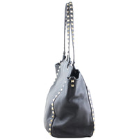 Valentino Rockstud Medium Tote Left