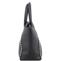 Valentino Rockstud Pagoda Tote Right