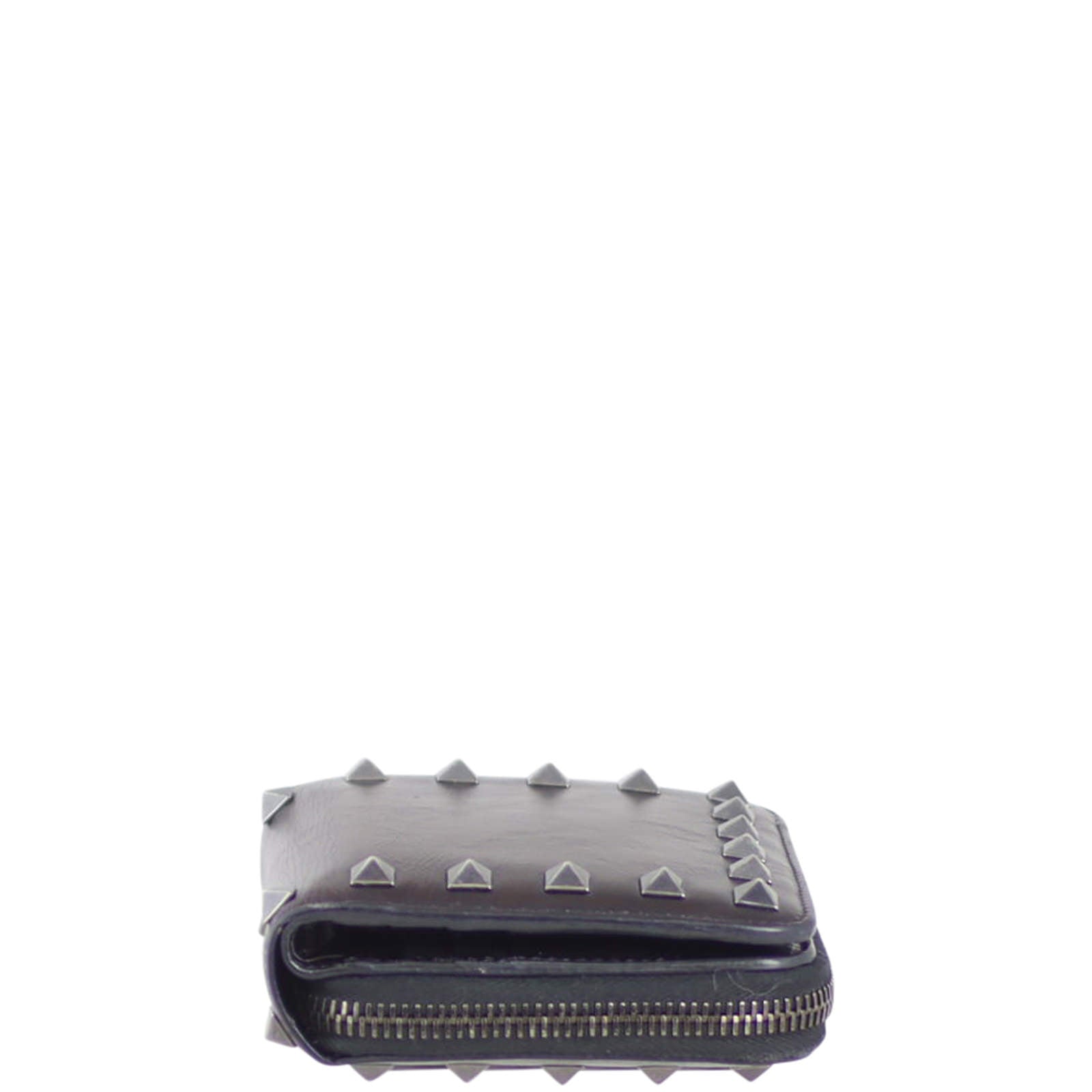 Valentino Rockstud Compact Wallet Left