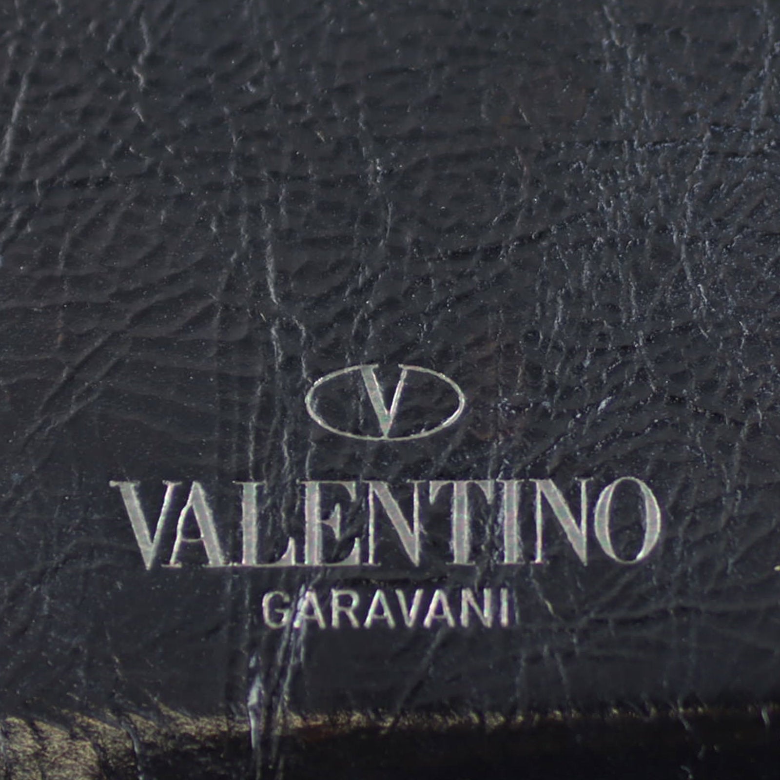 Valentino Rockstud Compact Wallet Stamp