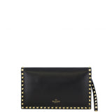 Valentino Rockstud Wristlet Clutch Back