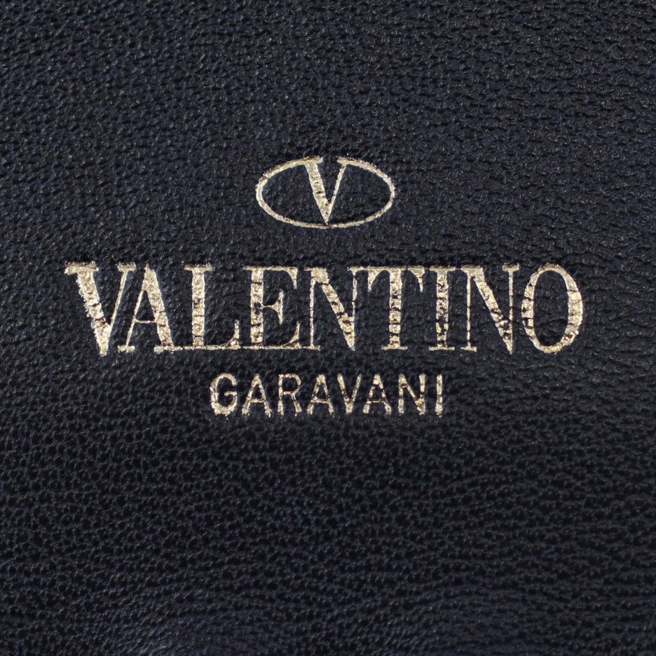 Valentino Rockstud Wristlet Clutch Exterior