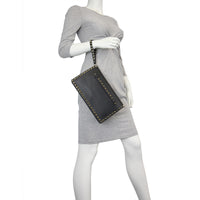 Valentino Rockstud Wristlet Clutch Mannequin