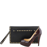 Valentino Rockstud Wristlet Clutch Scale