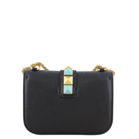 Valentino Rockstud Small Lock Shoulder Bag back