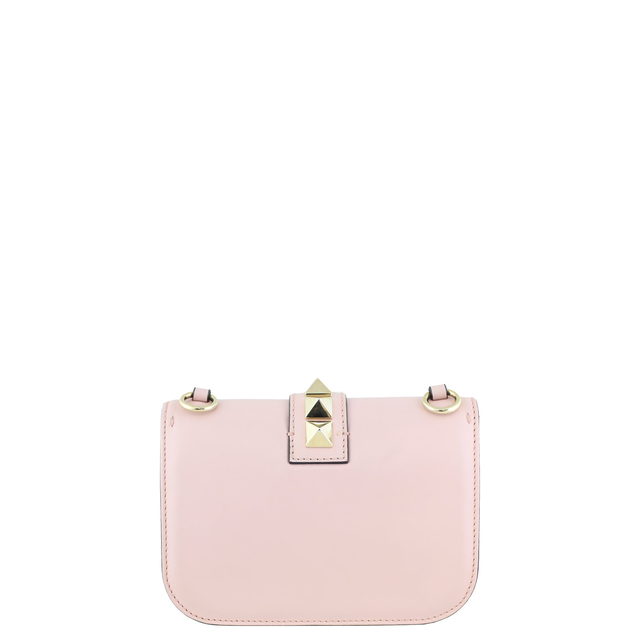 Valentino Small Lock Shoulder Bag Back