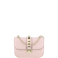 Valentino Small Lock Shoulder Bag Front