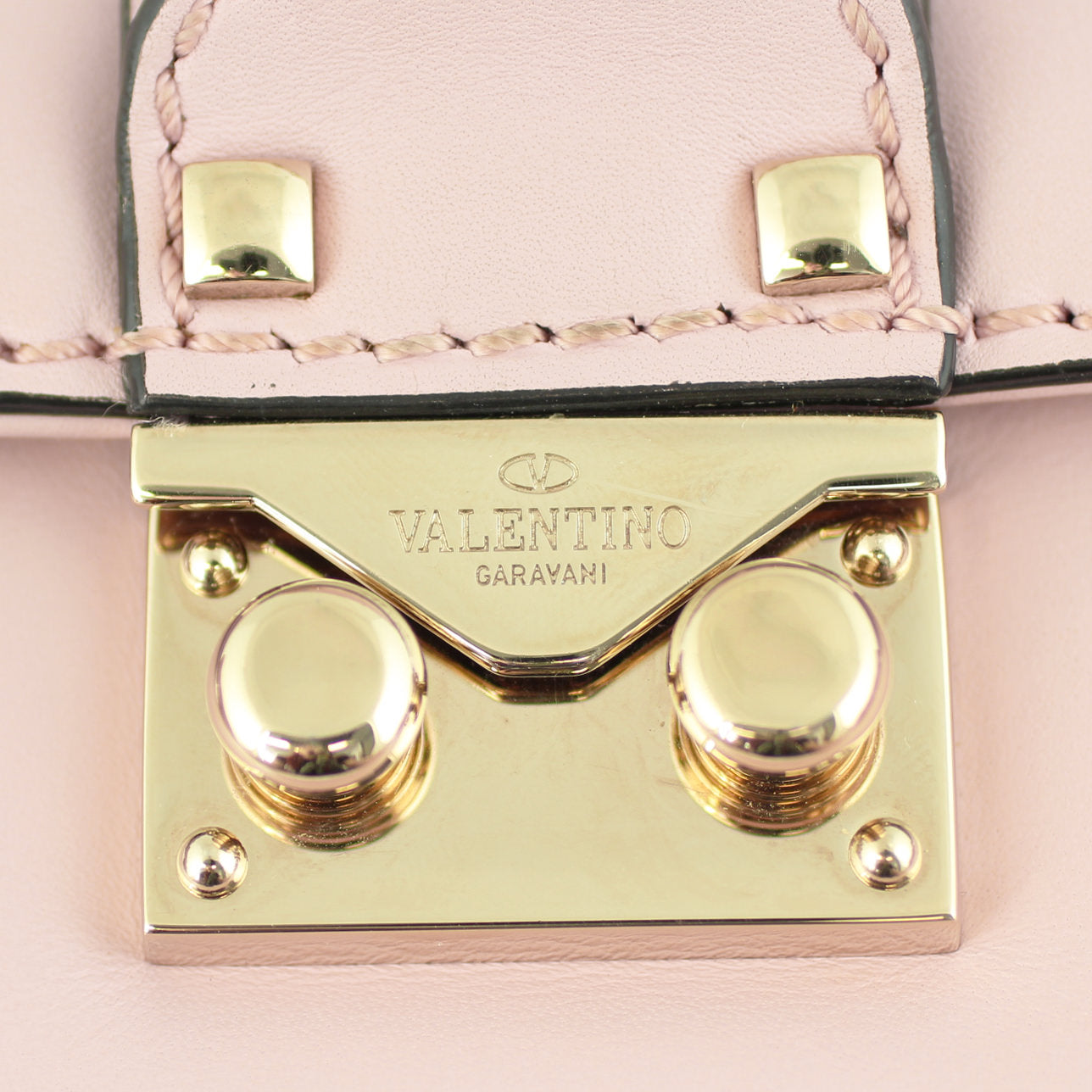 Valentino Small Lock Shoulder Bag Lock