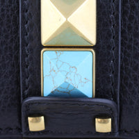 Valentino Rockstud Small Lock Shoulder Bag hardware