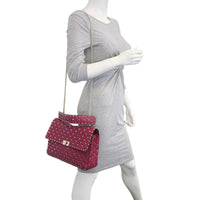 Valentino Spike Rockstud Shoulder Bag Mannequin