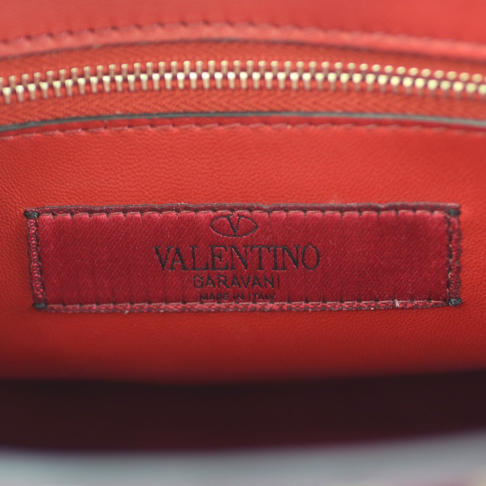 Valentino Spike Rockstud Shoulder Bag Stamp