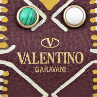 Valentino Tribal Hand-Painted Mini Flap Bag Exterior