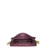 Valentino Tribal Hand-Painted Mini Flap Bag Interior