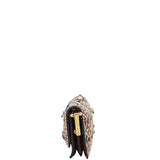 Valentino Tribal Hand-Painted Mini Flap Bag Left