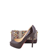 Valentino Tribal Hand-Painted Mini Flap Bag Scale