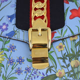 Gucci Sylvie Floral Print Small Shoulder Bag Hardware
