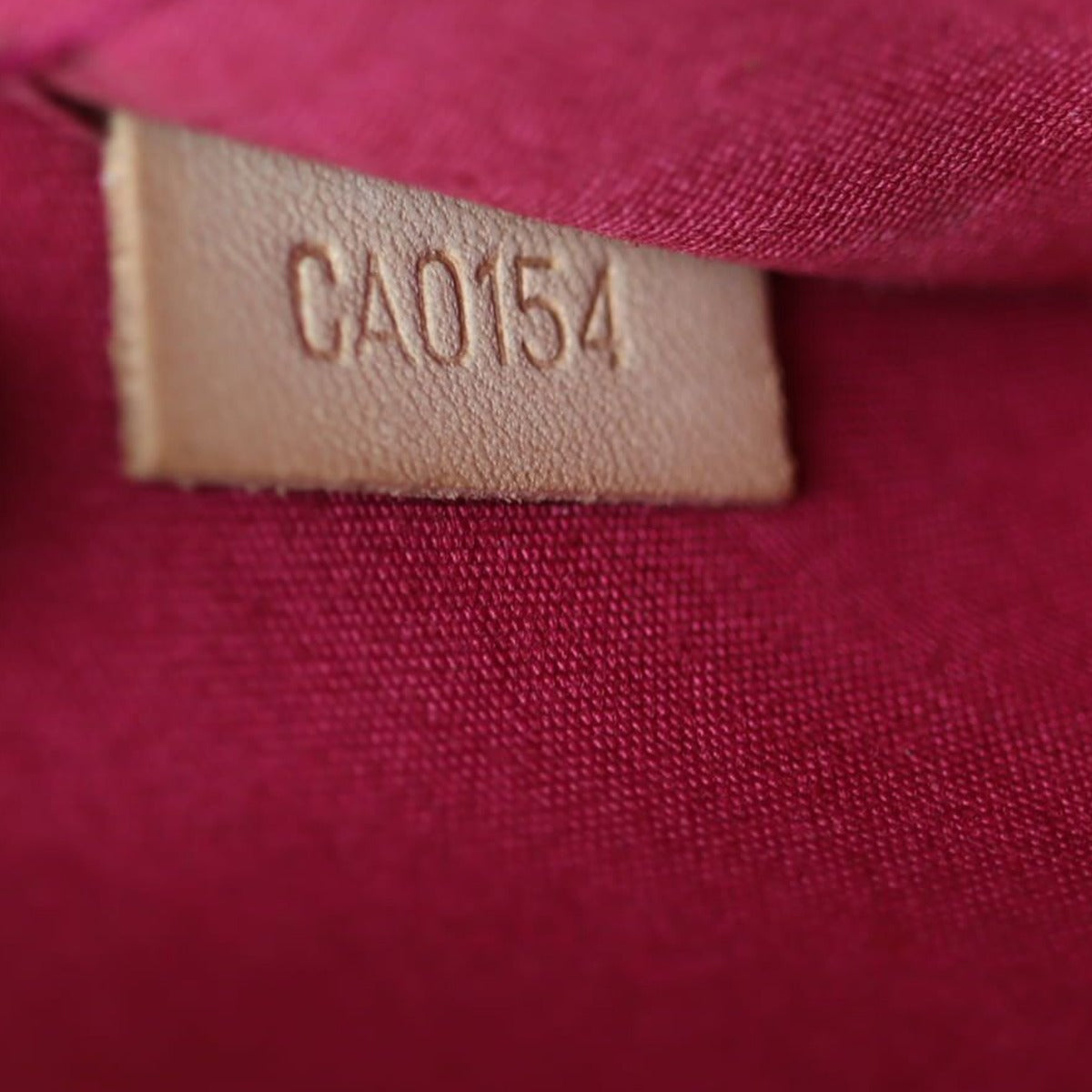 Louis Vuitton Alma BB Monogram Vernis Date code
