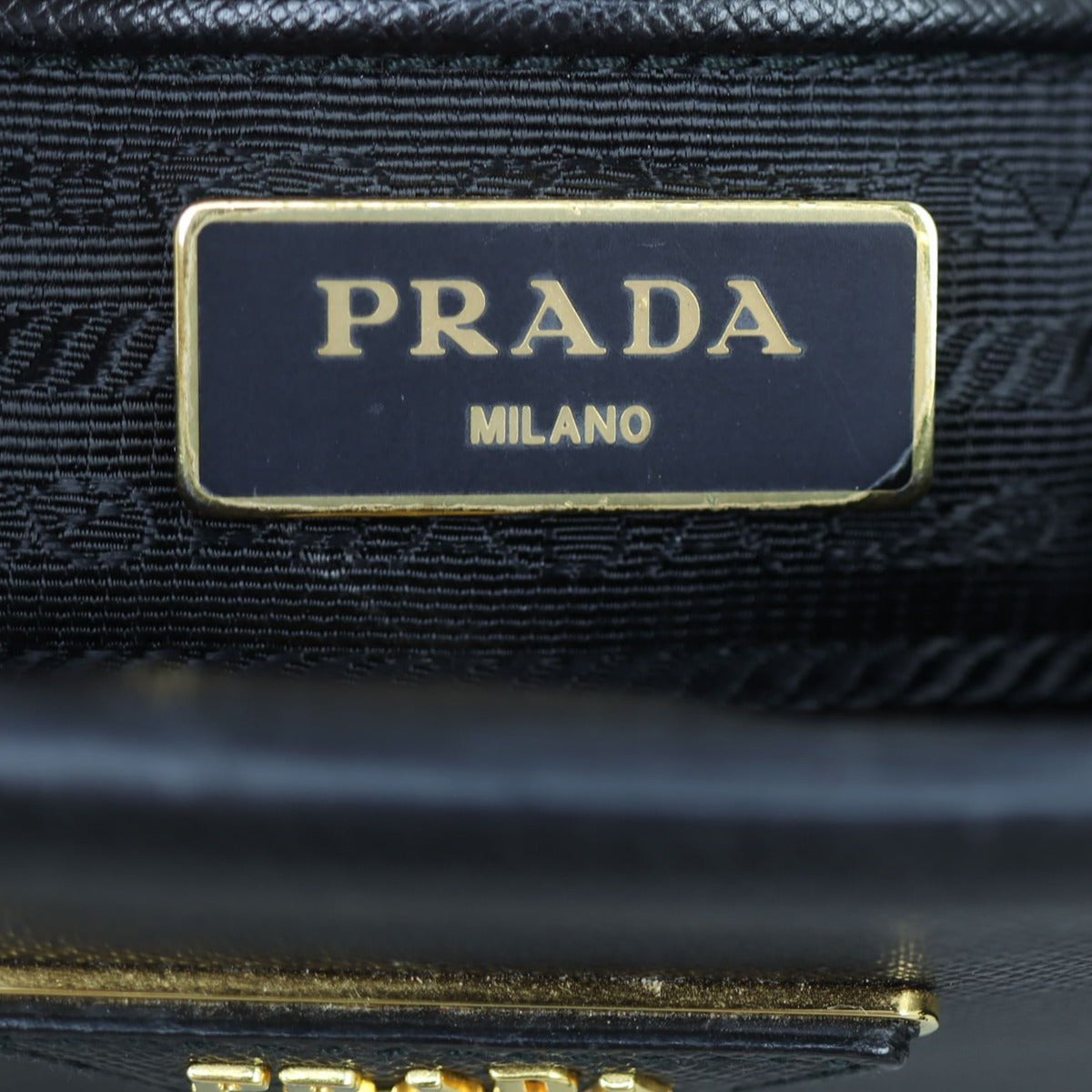 Prada Saffiano Lux Tall Tote Stamp
