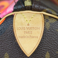 Louis Vuitton Speedy 30 Monogram Roses Limited Edition Stamp
