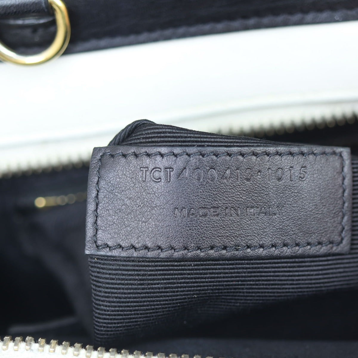 Saint Laurent Rive Gauche Cabas Tote Small Date code
