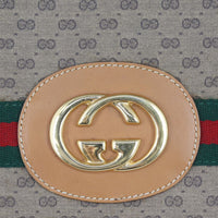 Gucci GG Web Sherry Line Tote Hardware
