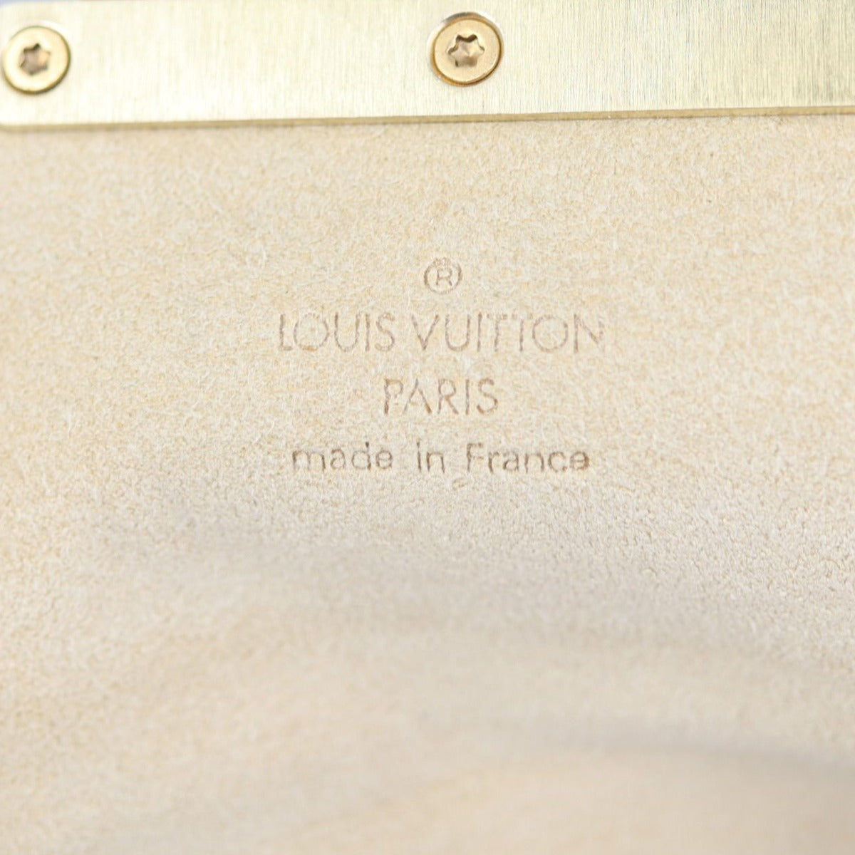 Louis Vuitton Beverly Pochette Monogram Stamp
