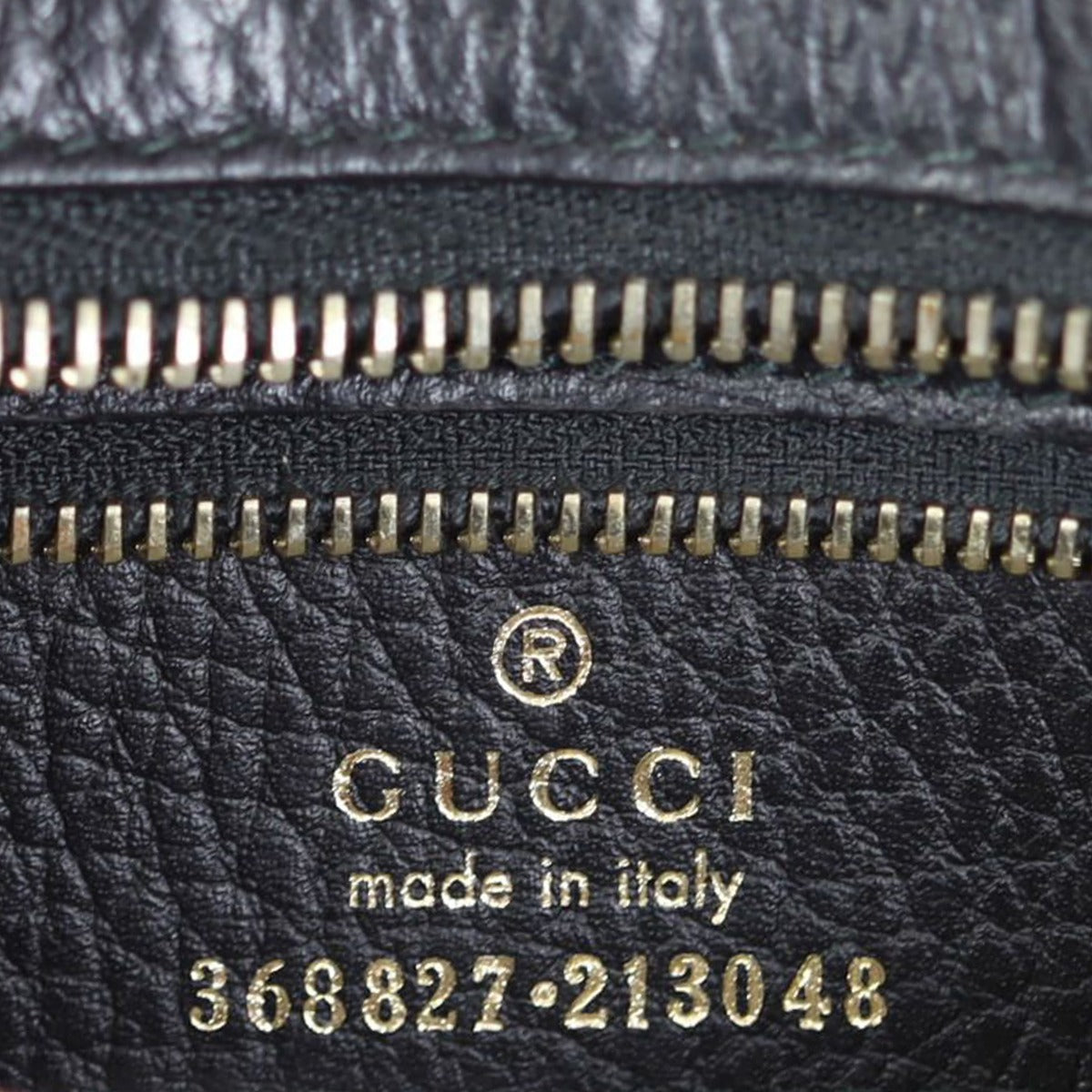 Gucci Swing Mini Leather Tote Stamp
