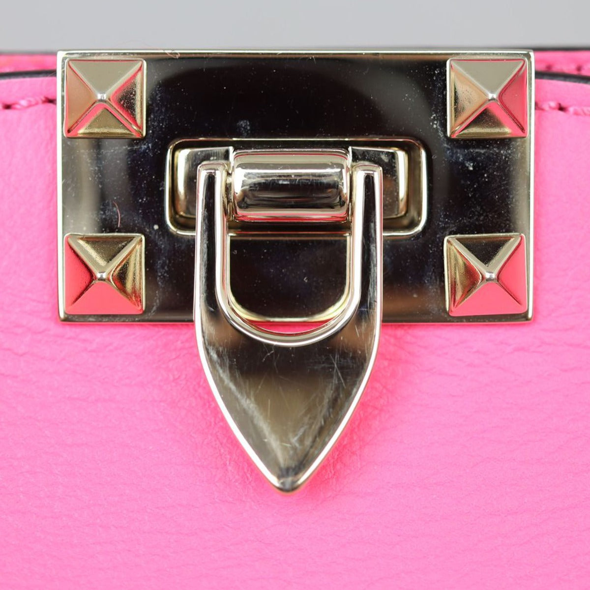 Valentino Rockstud Pagoda Tote Hardware
