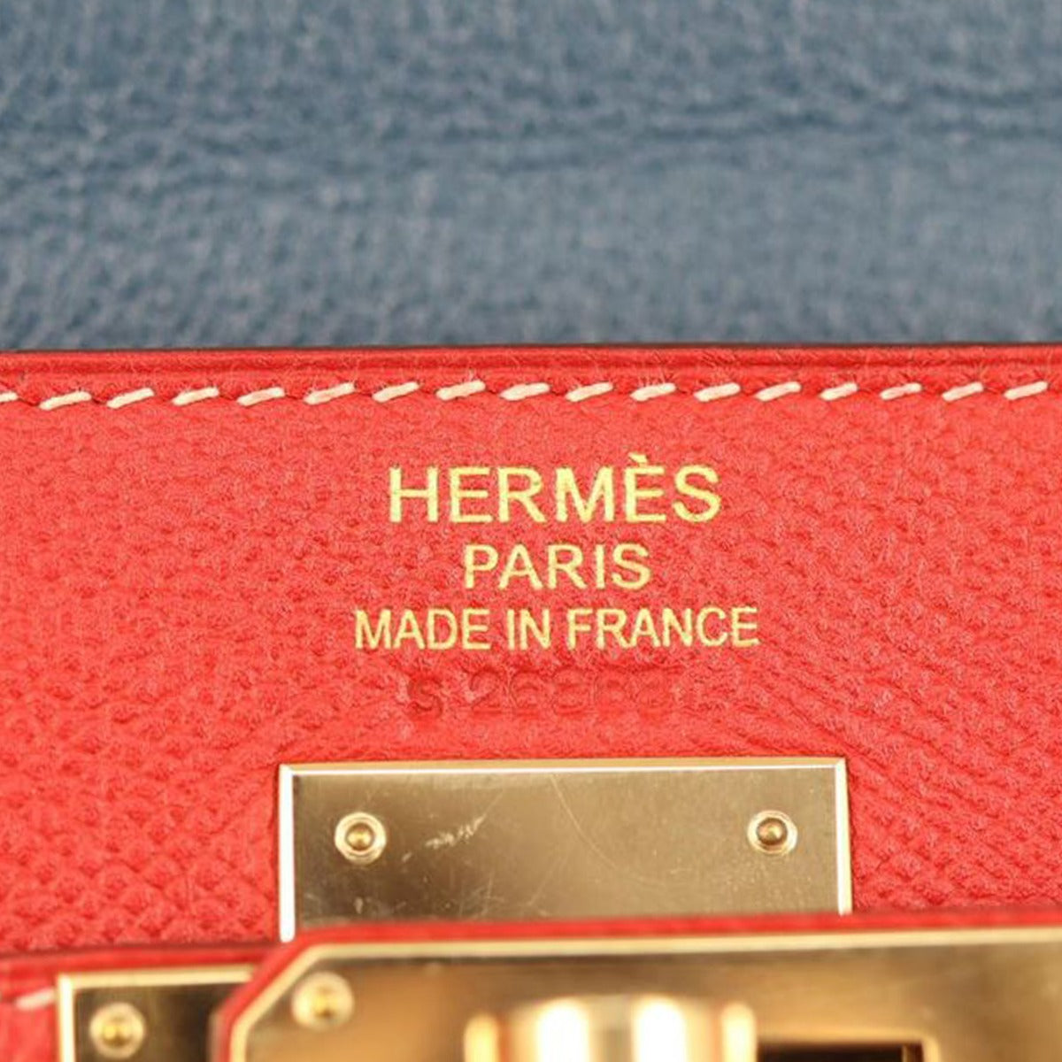 Hermes Kelly 35 Retourne Epsom Stamp
