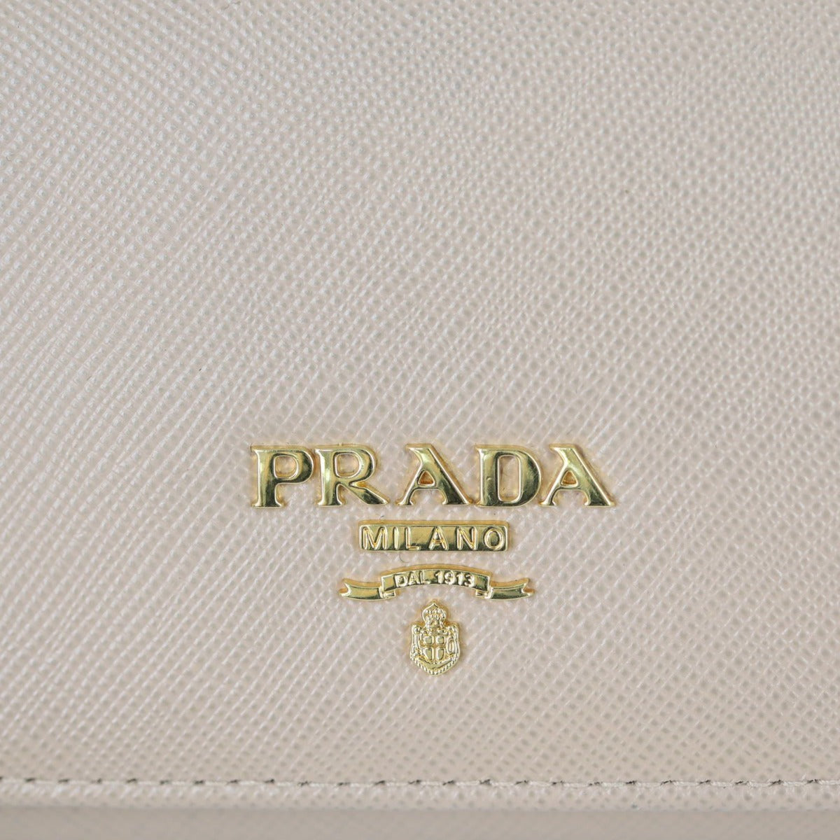 Prada Saffiano Continental Wallet Hardware
