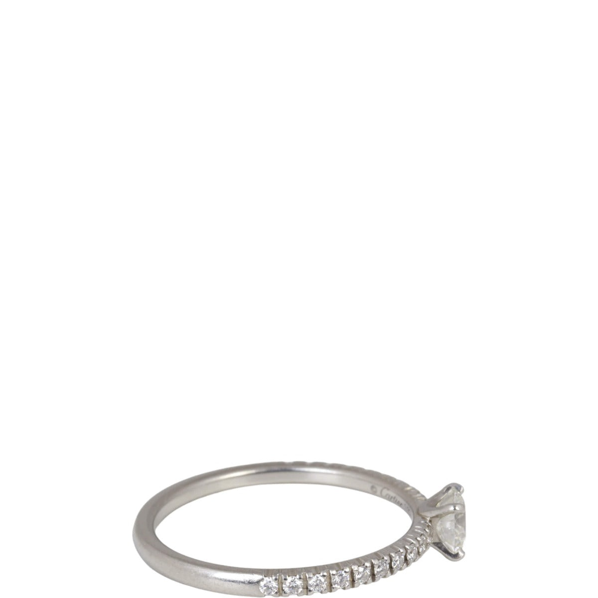 Cartier Etincelle de Cartier Platinum Diamond Ring