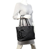 Chanel Ligne Cambon Tote | Black