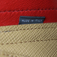 Prada Saffiano Cuir Convertible Top Handle Tote Stamp
