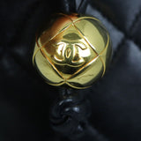 Chanel Vintage Quilted Lambskin Tote Hardware
