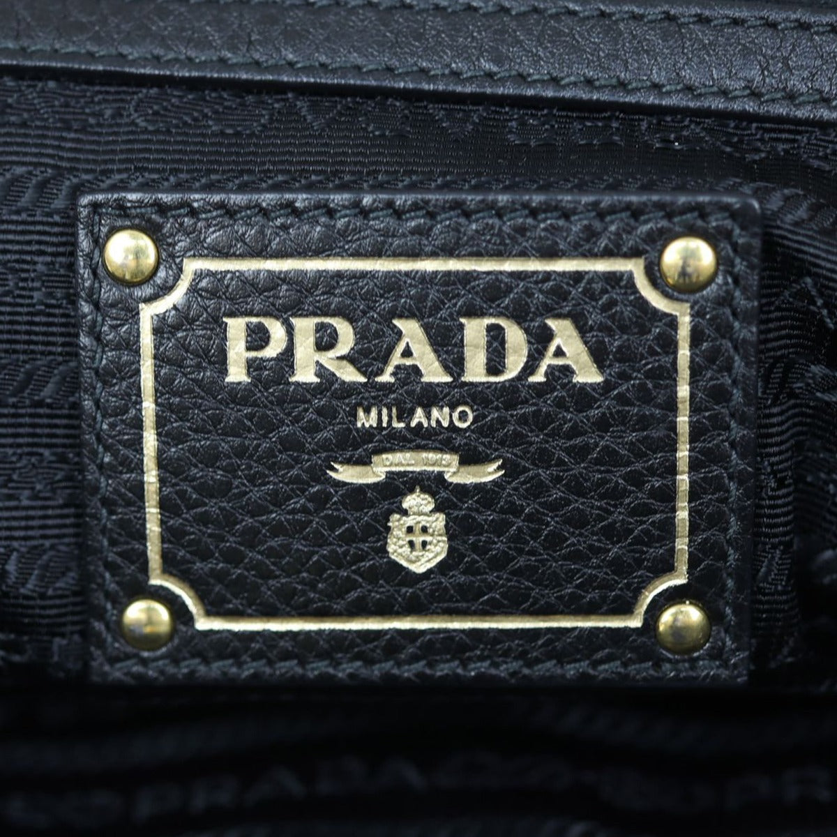 Prada Vitello Daino Shopping Tote Stamp
