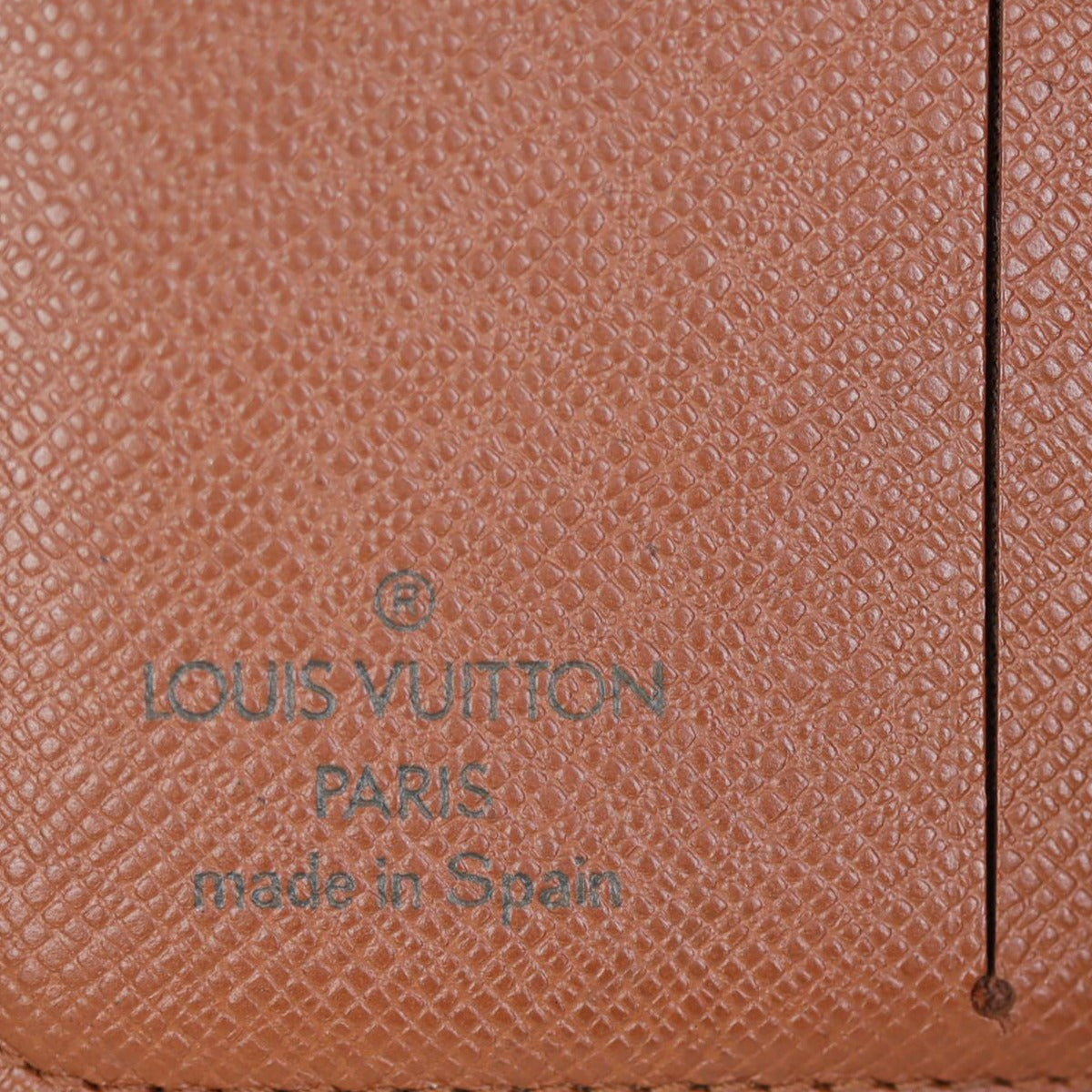 Louis Vuitton Compact Wallet Monogram Stamp
