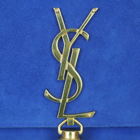 Saint Laurent Kate Tassel Chain Bag Medium Suede Hardware