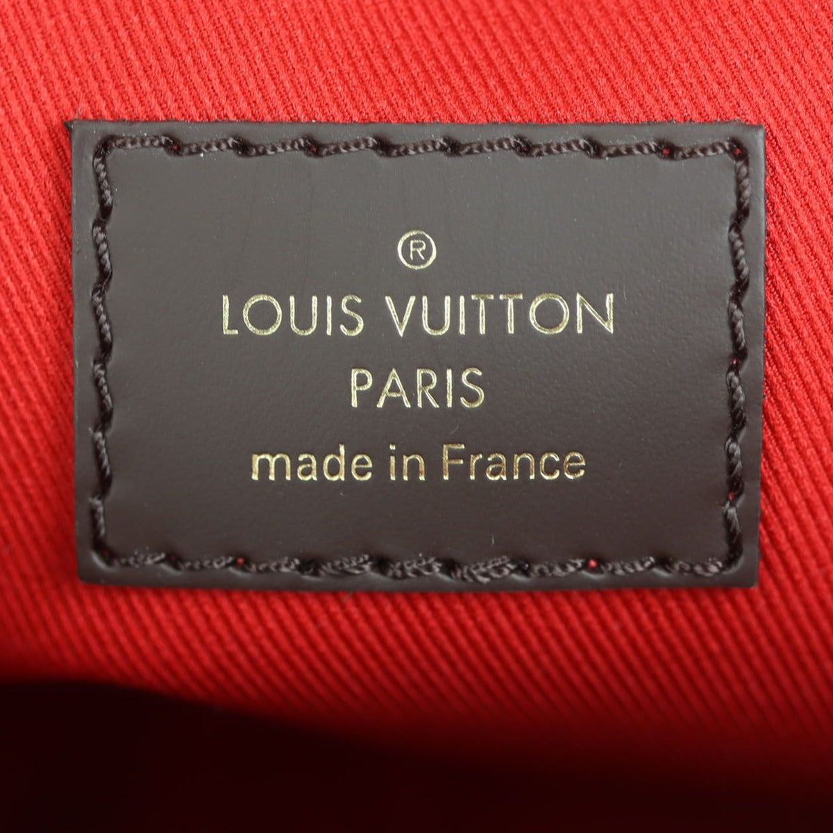 Louis Vuitton Croisette Damier Ebene Stamp

