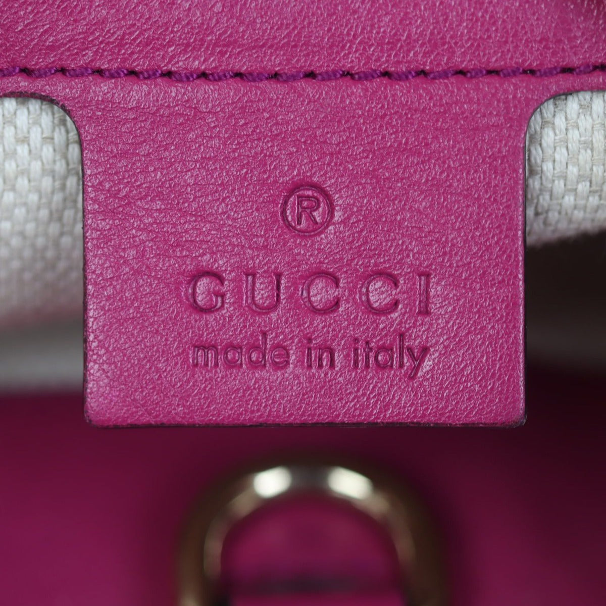 Gucci Soho Chain Shoulder Bag Medium Patent Stamp
