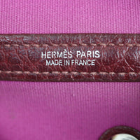 Hermes Garden Party 30 Toile Officier Stamp
