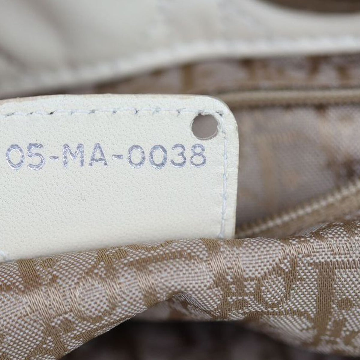 Dior Cannage Top Handle Soft Tote Date code
