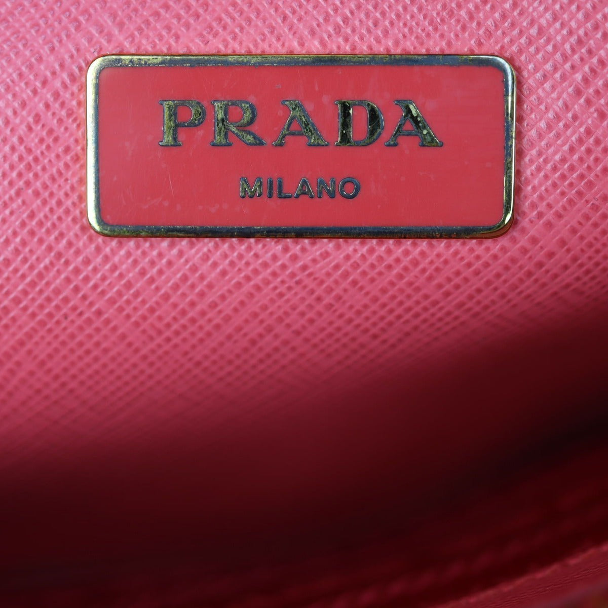 Prada Saffiano Lux Promenade Medium Stamp
