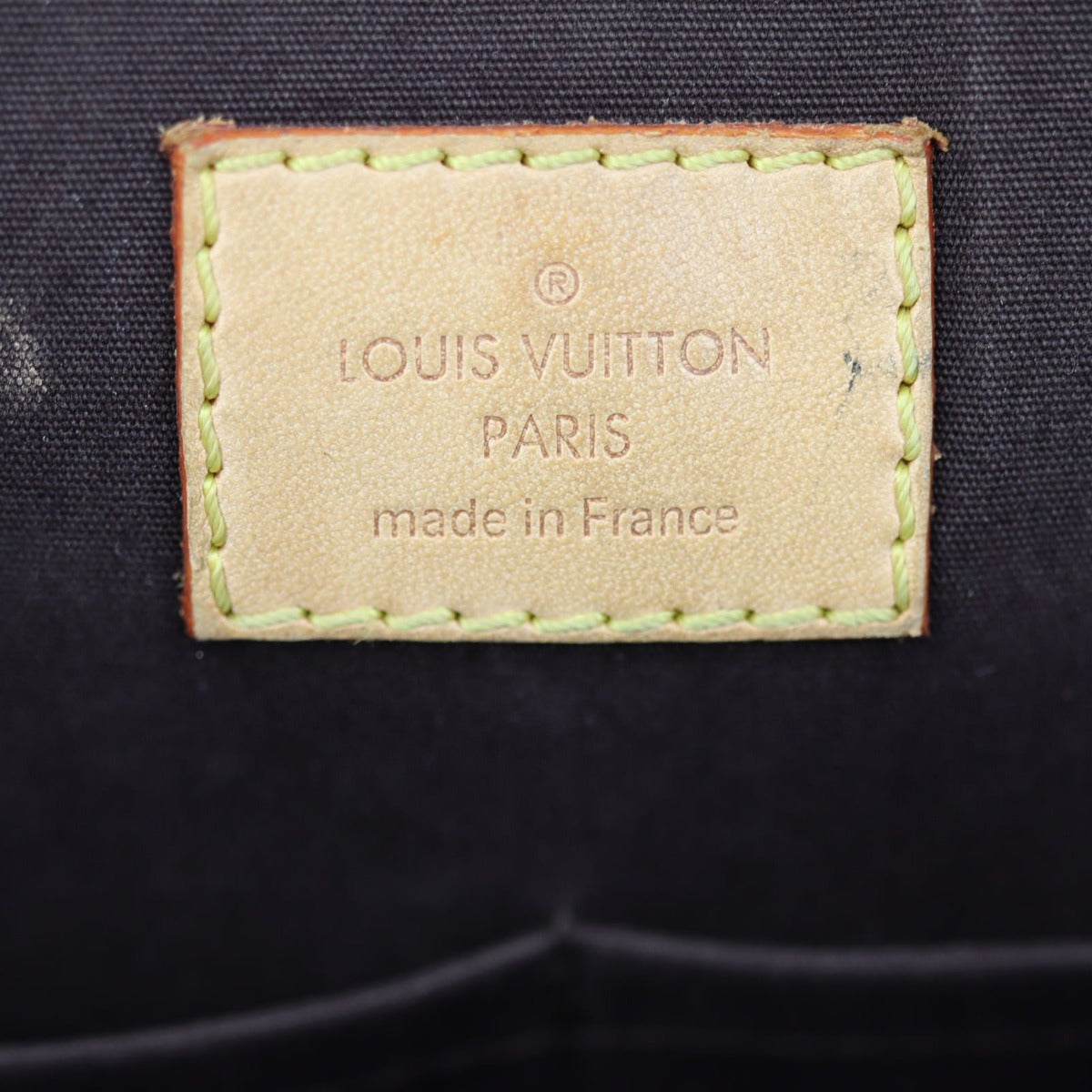 Louis Vuitton Alma PM Monogram Vernis Stamp
