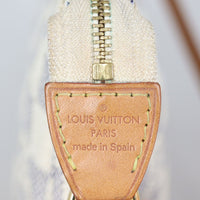 Louis Vuitton Pochette Accessories Damier Azur Stamp