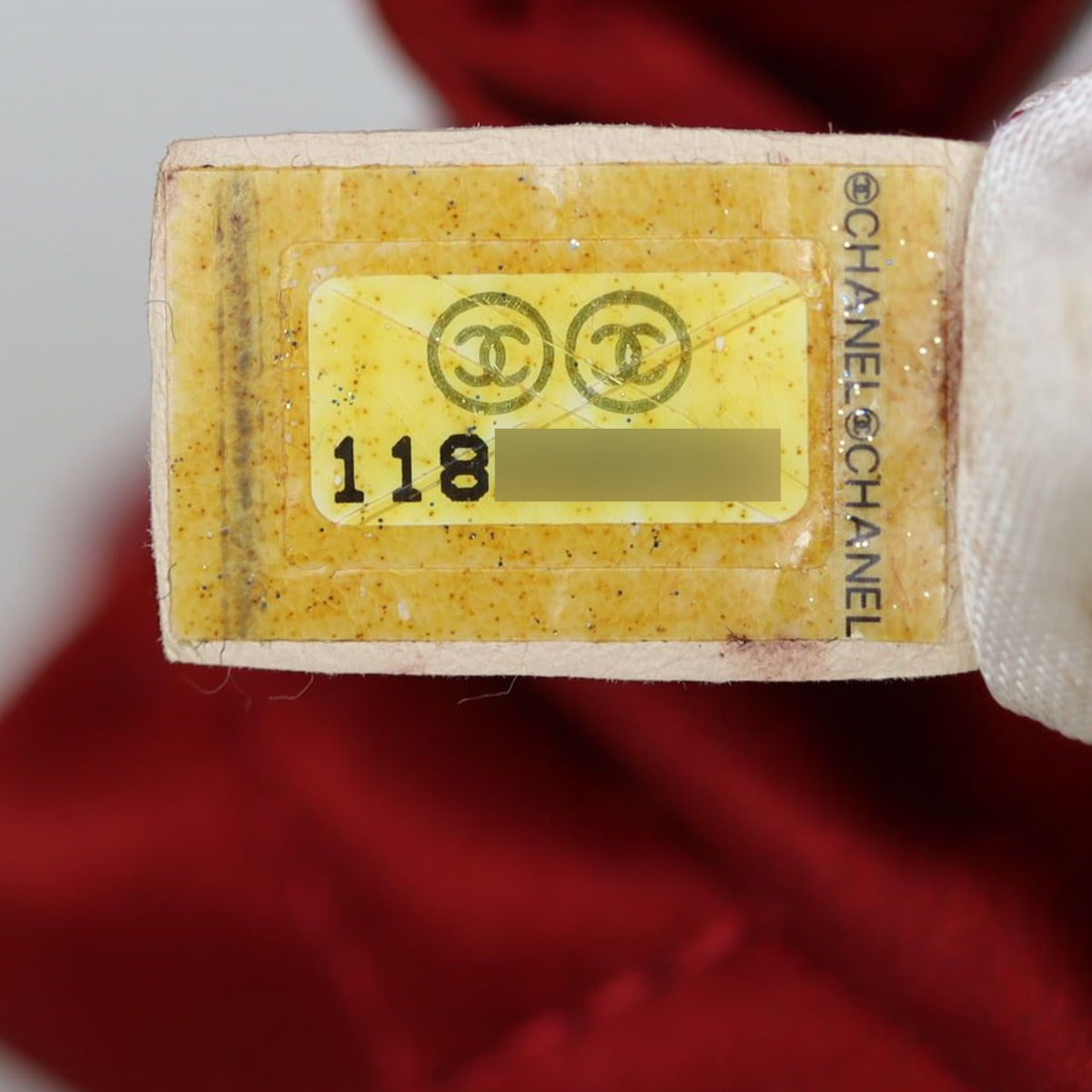 Chanel Satin Half Moon Clutch Date code
