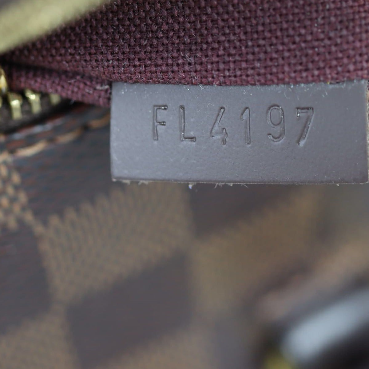 Louis Vuitton Iena MM Damier Ebene Date code
