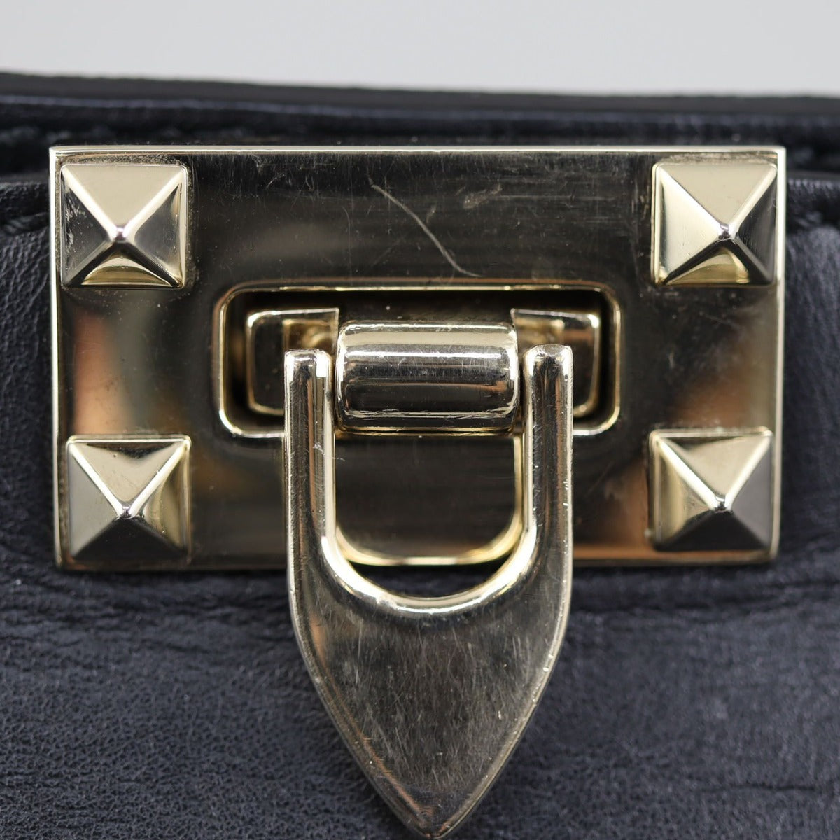 Valentino Rockstud Pagoda Tote Hardware
